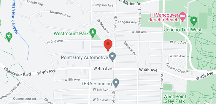 map of 4619 W 3RD AVENUE
